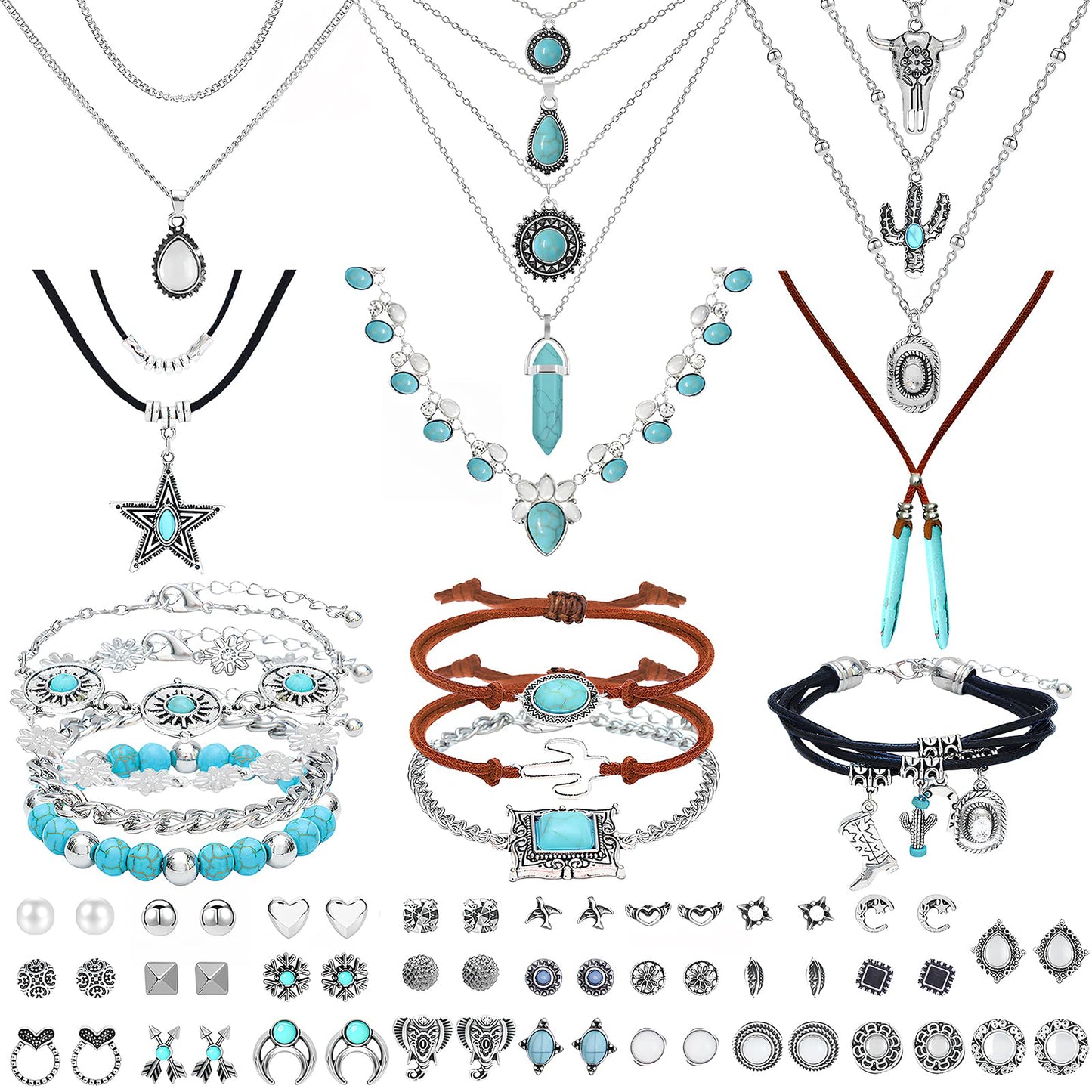 69-Piece Gold-Plated Jewelry Set