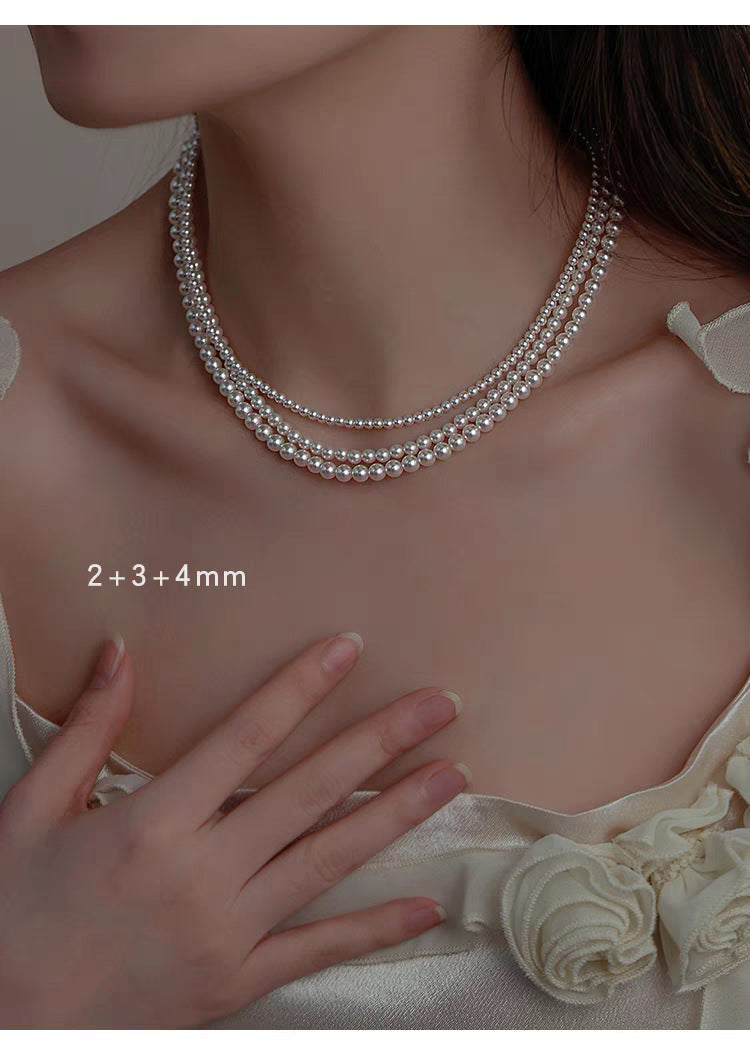 Pearl Stackable Necklace