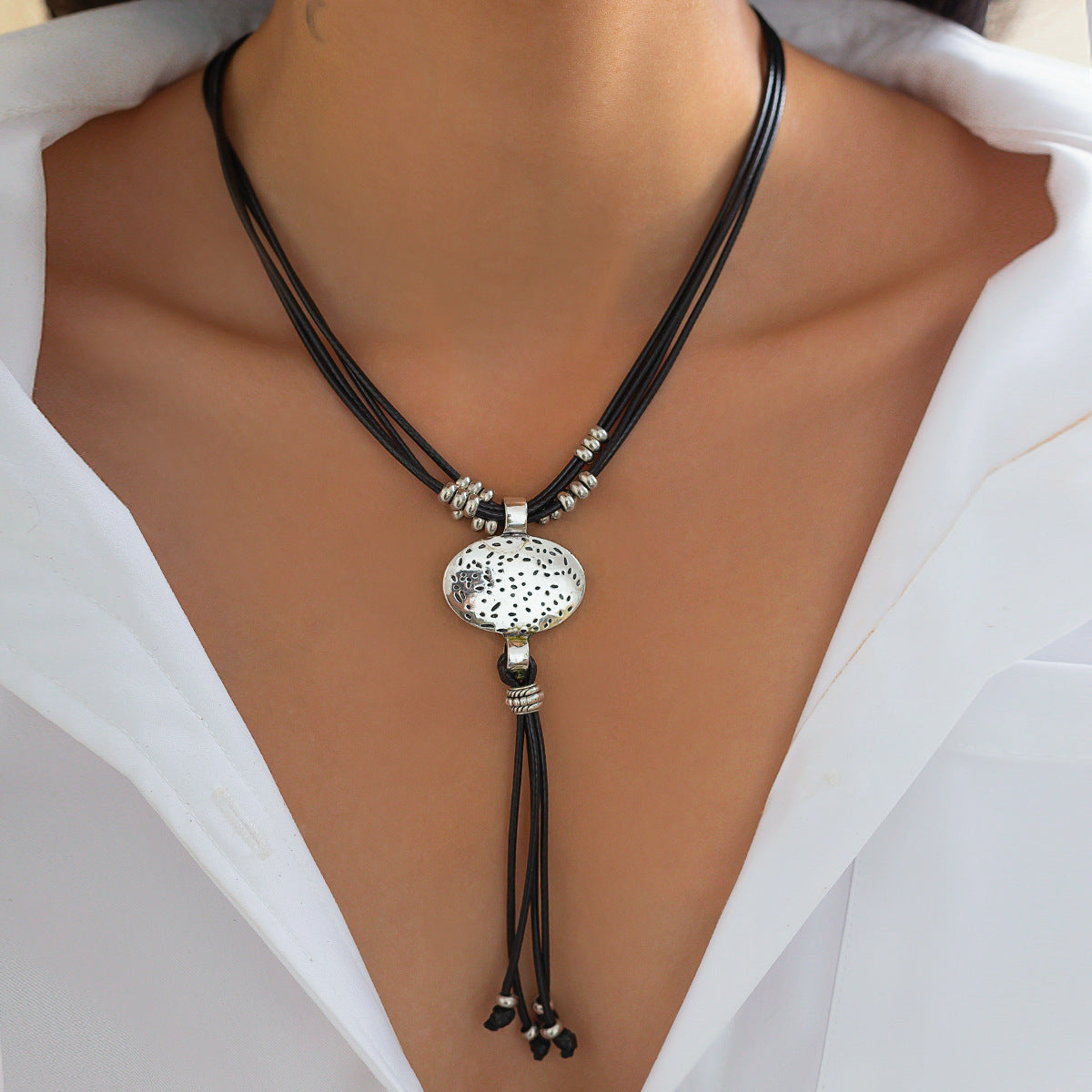 Vintage Layered Choker Necklace