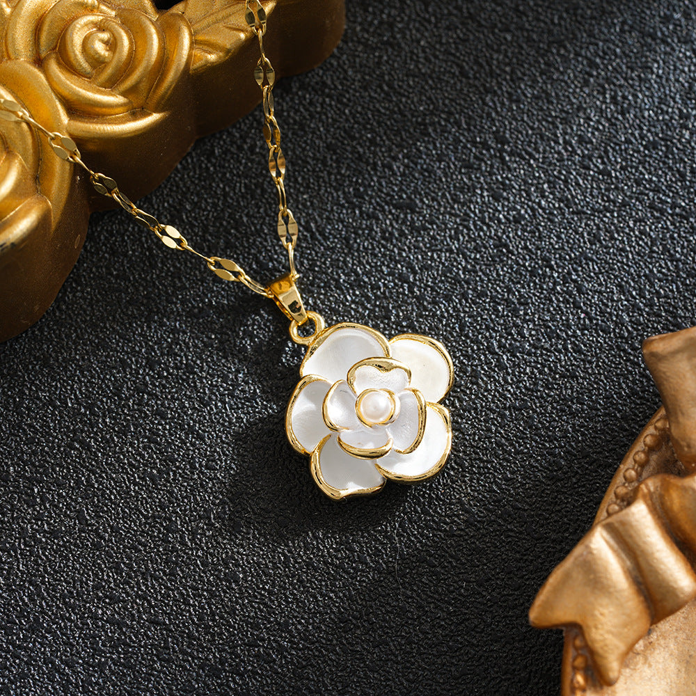 Black Pearl Necklace