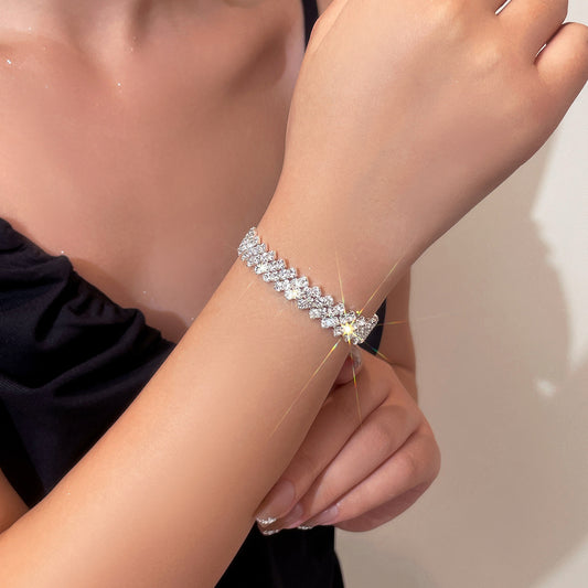 CZ Rhinestone Bracelet
