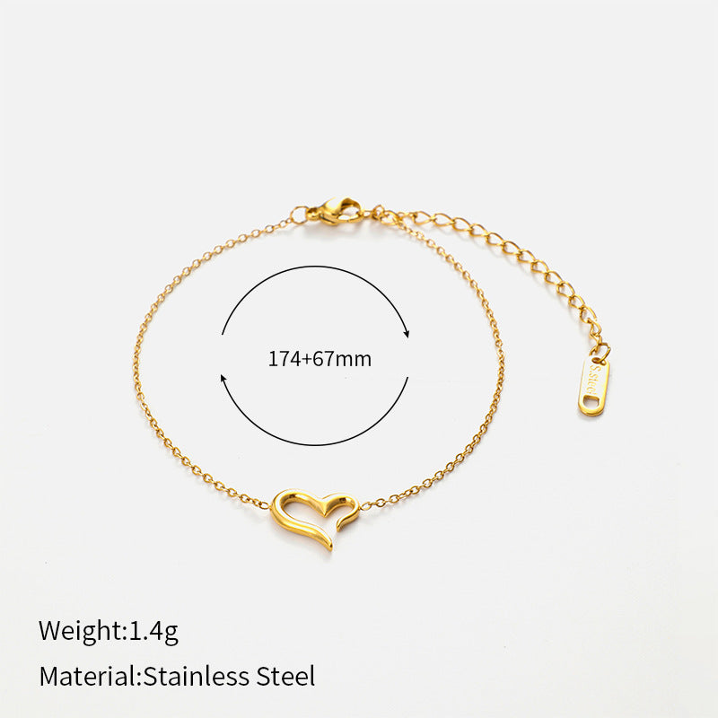 18K Gold Stainless Steel Bracelet