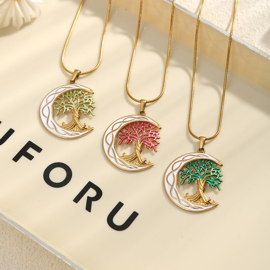 Teardrop Pendant Necklace