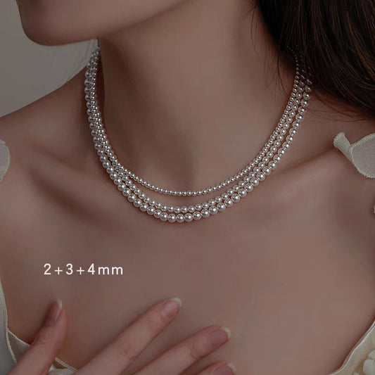 Pearl Stackable Necklace