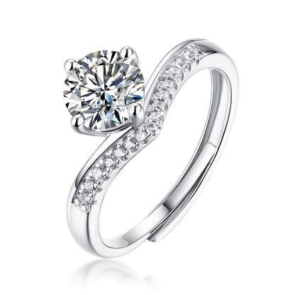 925 Silver Gold Ring