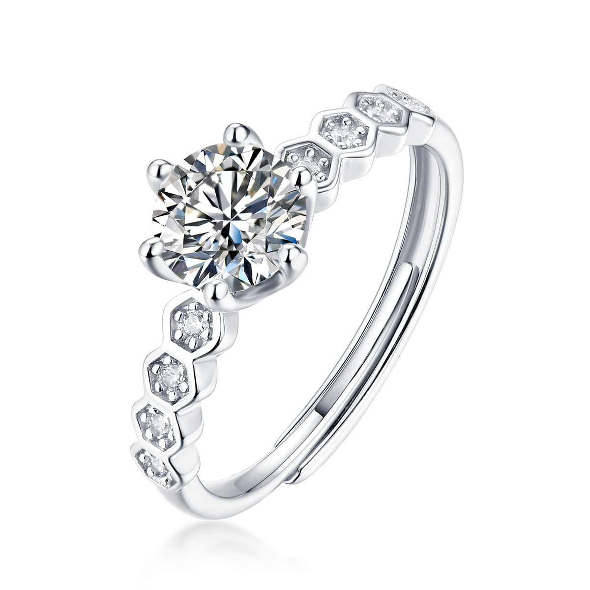 925 Silver Gold Ring
