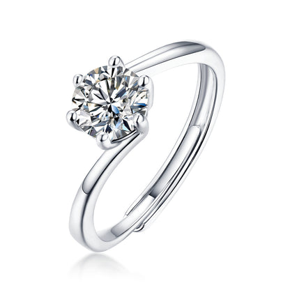 925 Silver Gold Ring