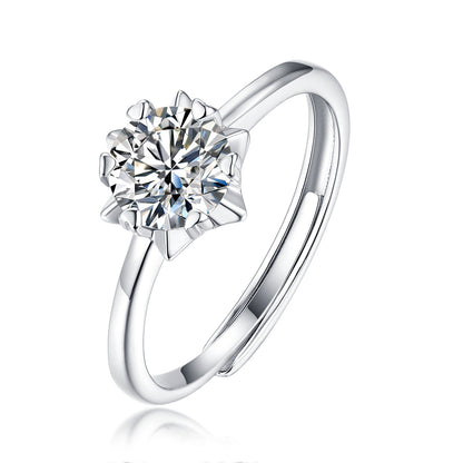 925 Silver Gold Ring