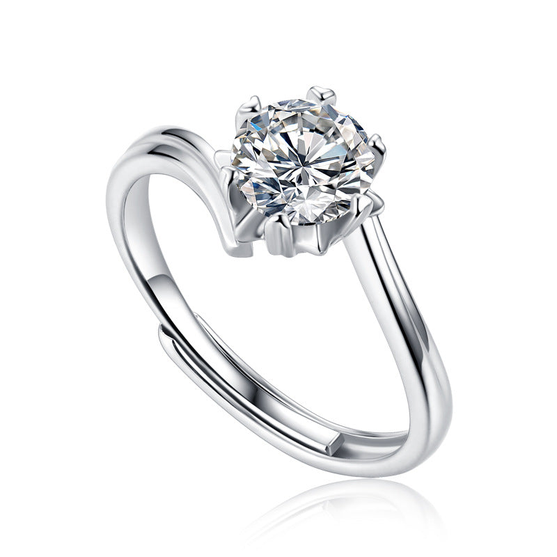 925 Silver Gold Ring