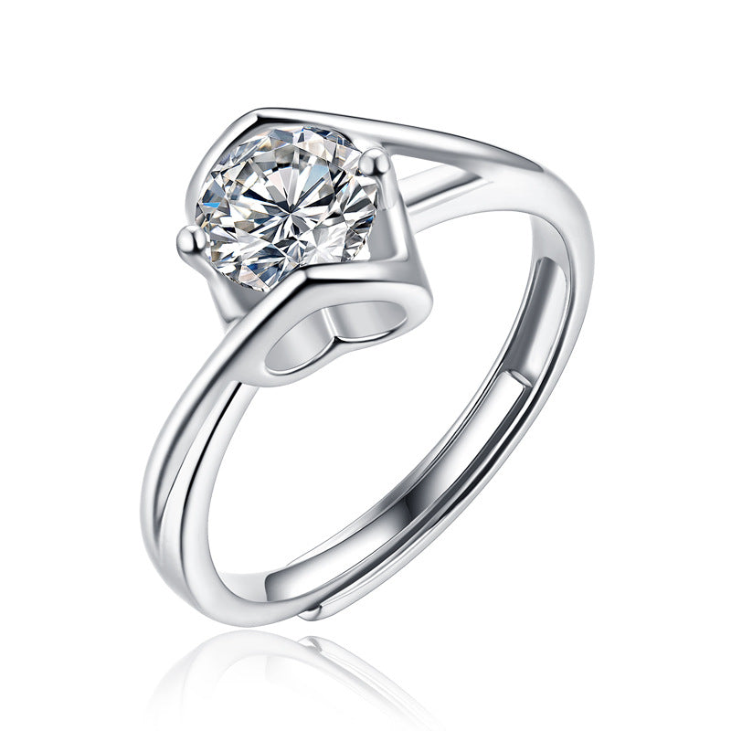 925 Silver Gold Ring
