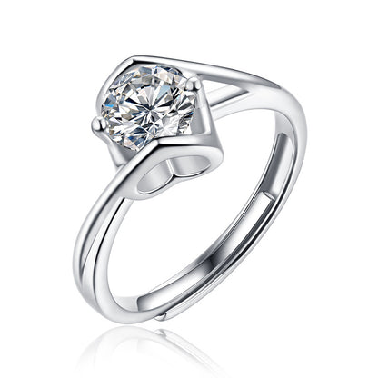 925 Silver Gold Ring