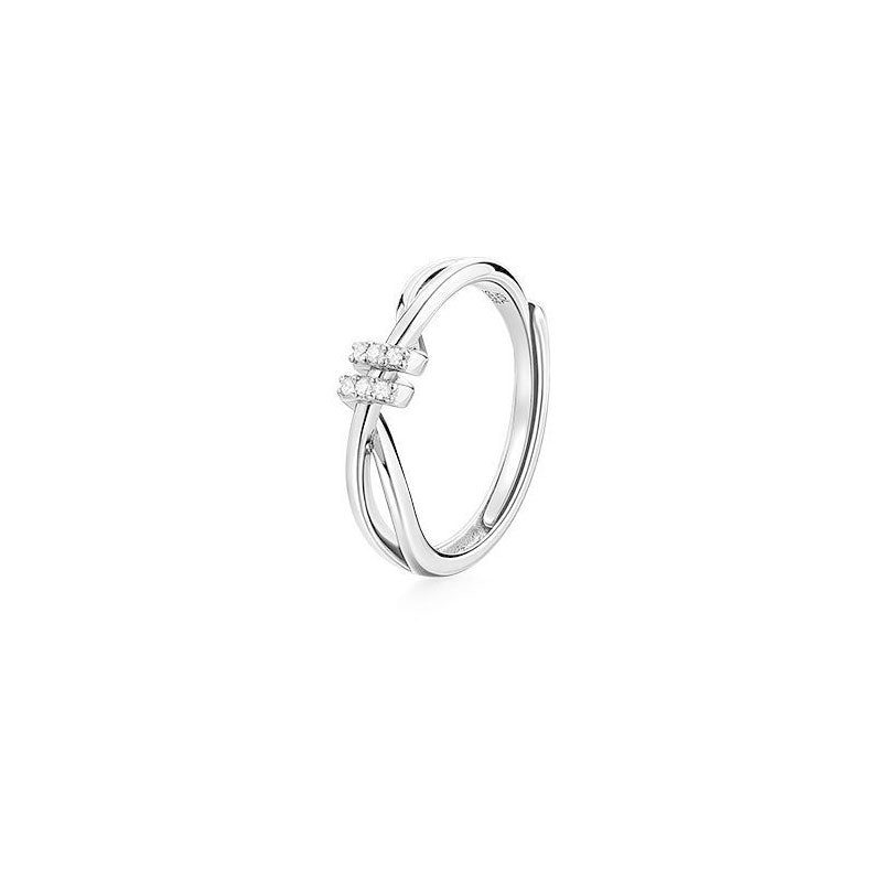 925 Sterling Silver Couple Ring