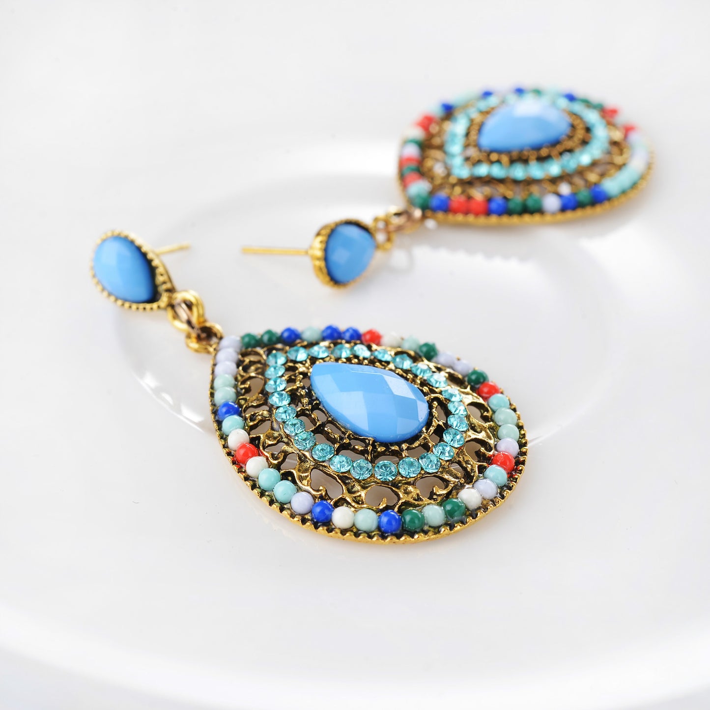 Teardrop Vintage Earrings