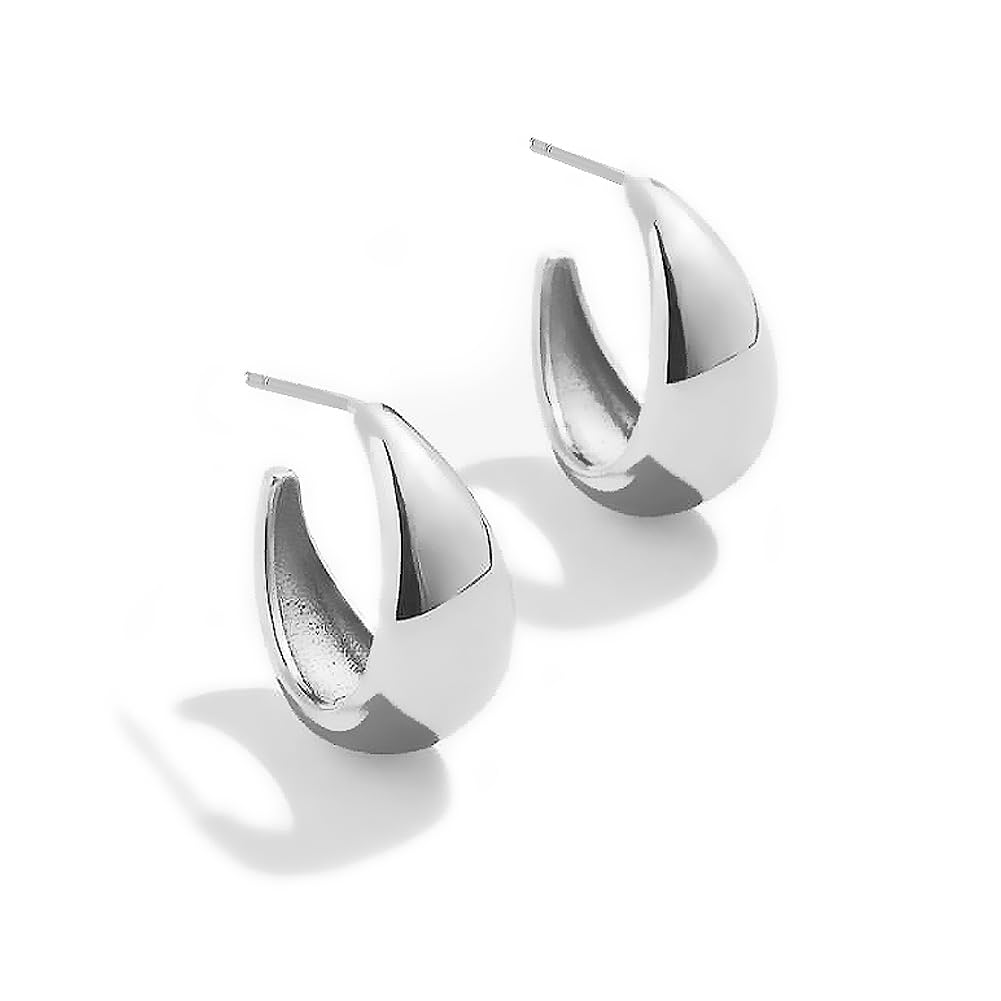 Gold-Tone Hoop Earrings