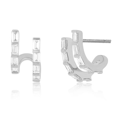 Gold-Tone Hoop Earrings