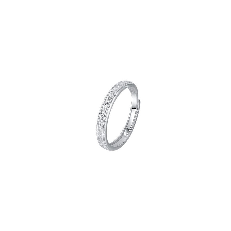 S999 Silver Couple Ring