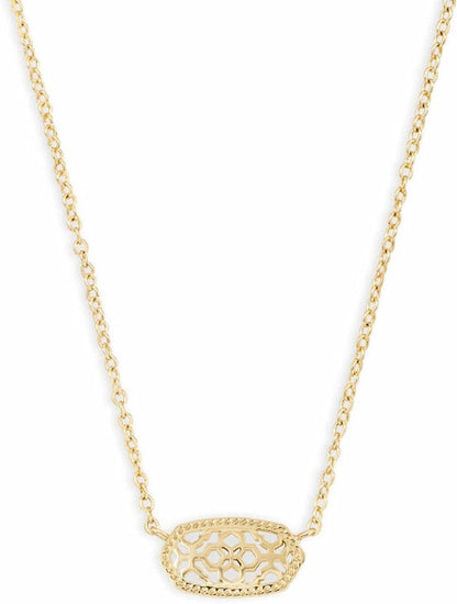 14K Gold Plated Pendant Necklace