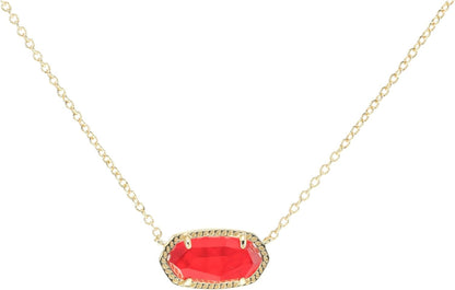 14K Gold Plated Pendant Necklace