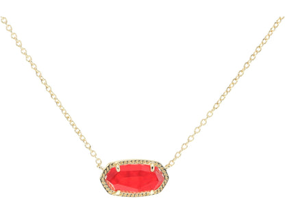 14K Gold Plated Pendant Necklace