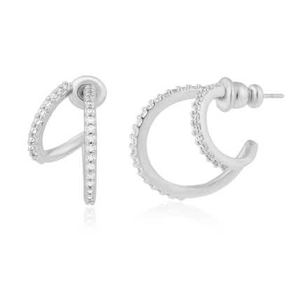 Gold-Tone Hoop Earrings