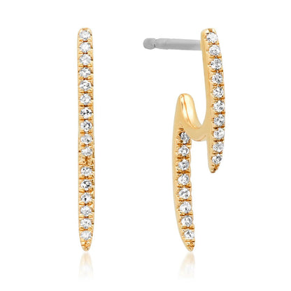 Gold-Tone Hoop Earrings