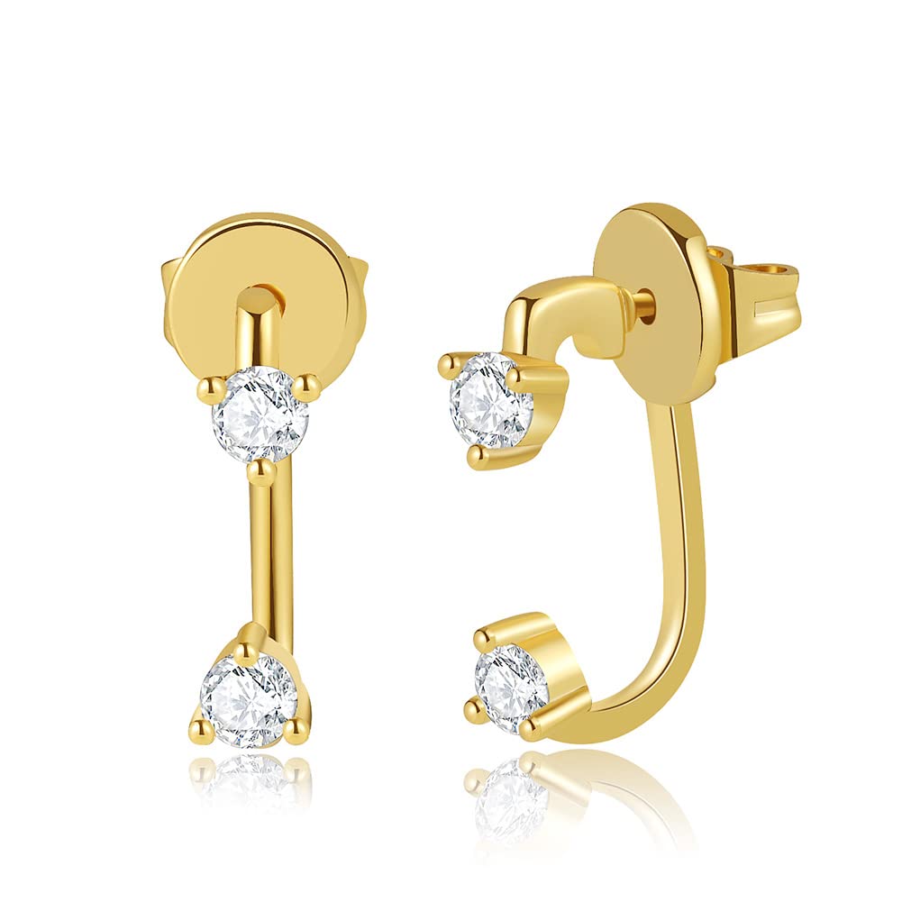 Gold-Tone Hoop Earrings