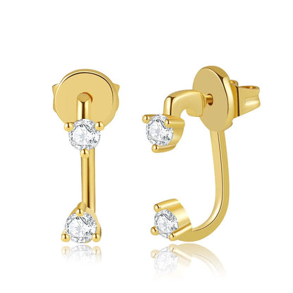 Gold-Tone Hoop Earrings