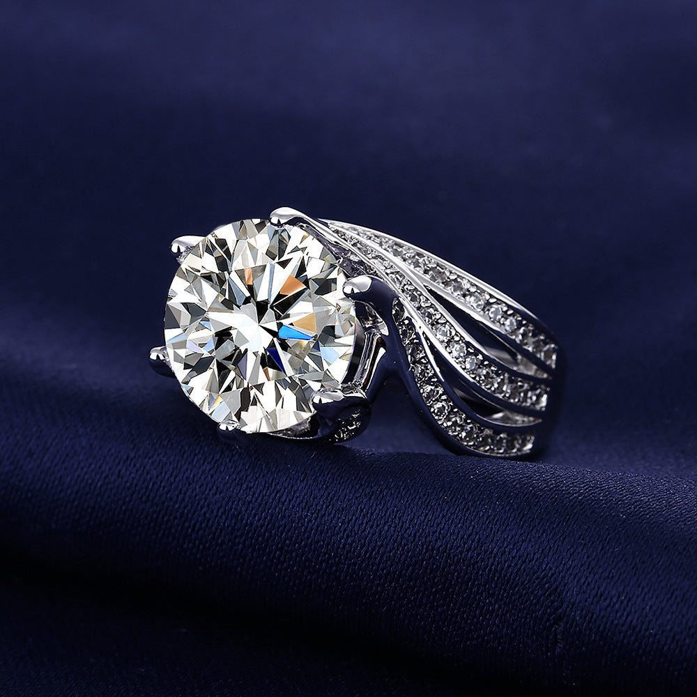 5-Carat CZ Adjustable Ring