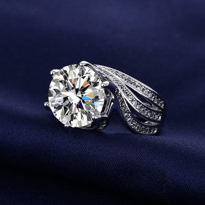 5-Carat CZ Adjustable Ring