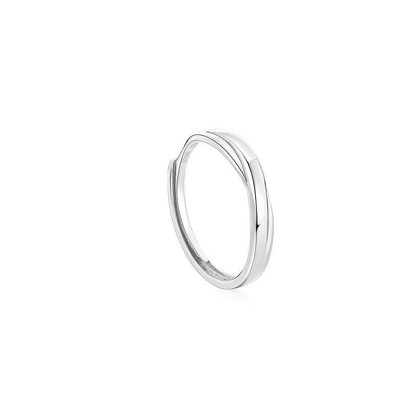 925 Sterling Silver Couple Ring