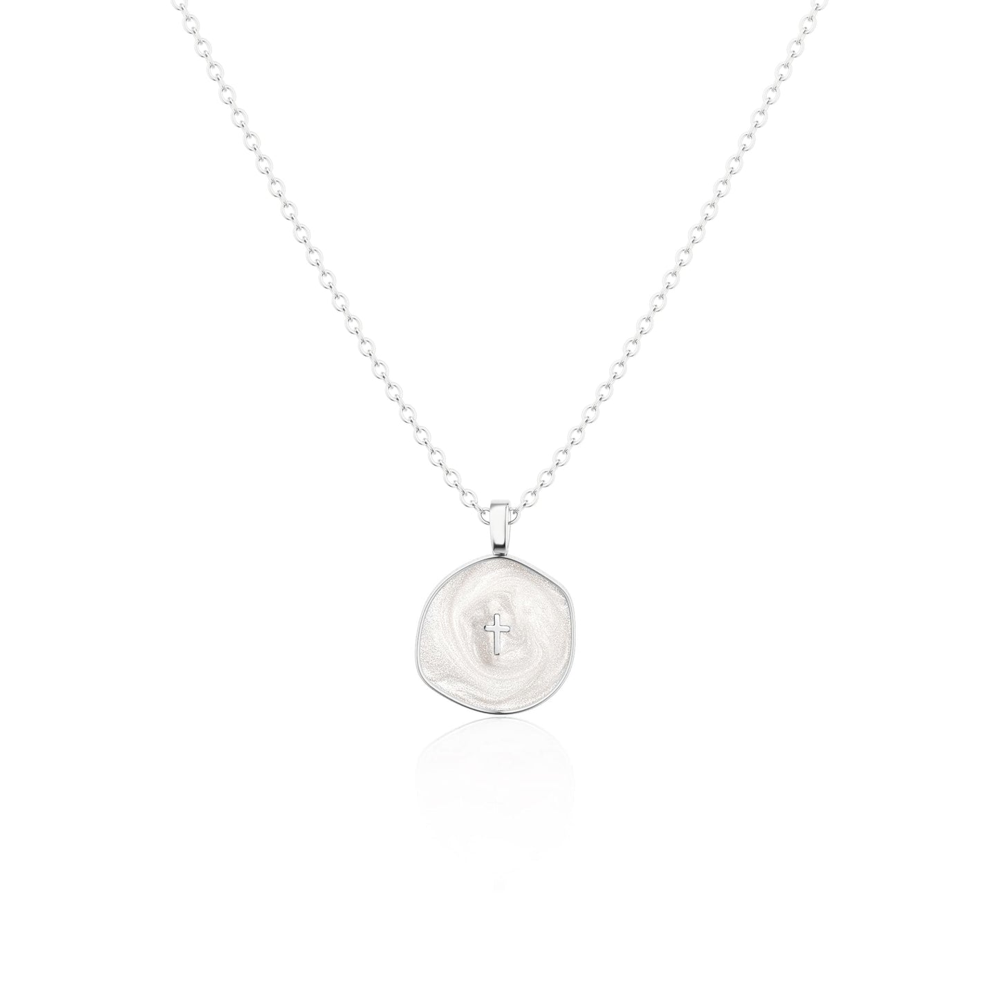 14K Gold Plated Cross Pendant Necklace