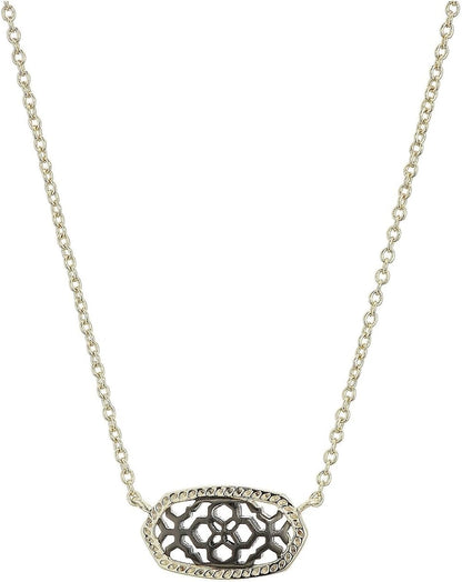 14K Gold Plated Pendant Necklace