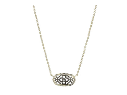 14K Gold Plated Pendant Necklace