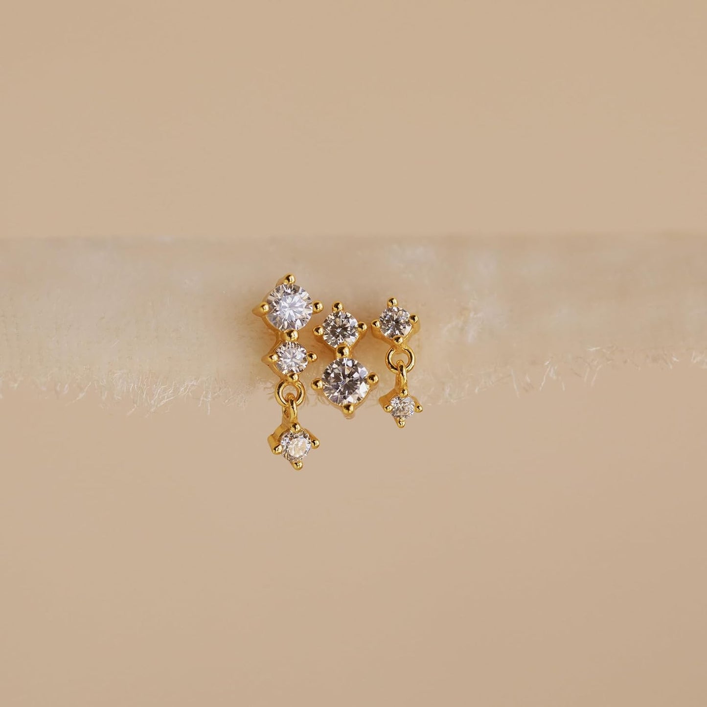 Gold-Tone Hoop Earrings