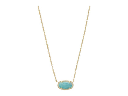 14K Gold Plated Pendant Necklace