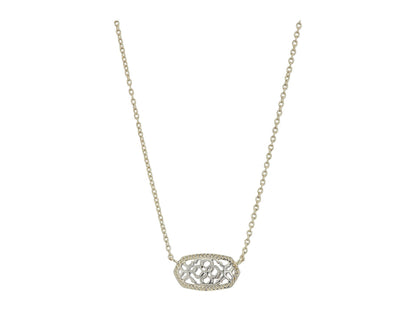 14K Gold Plated Pendant Necklace