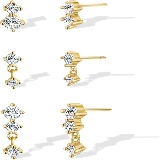 Gold-Tone Hoop Earrings