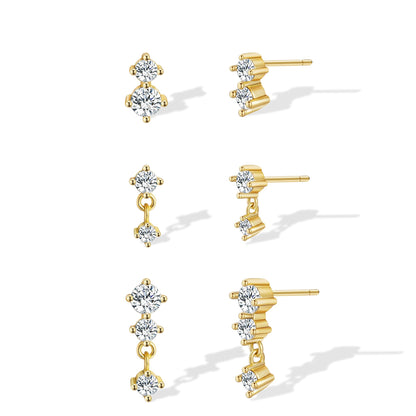 Gold-Tone Hoop Earrings
