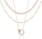 14K Gold Layered Necklace Set