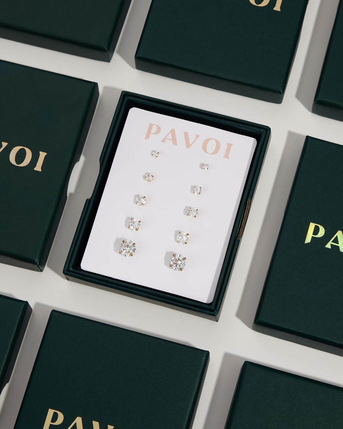 PAVOI 14K Gold Plated Cubic Zirconia Cross Necklace for Women | Cross Faith Pendant Necklaces