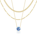 14K Gold Layered Necklace Set