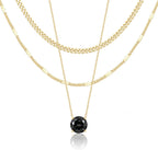 14K Gold Layered Necklace Set