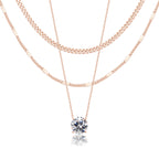 14K Gold Layered Necklace Set
