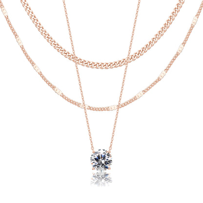 14K Gold Layered Necklace Set