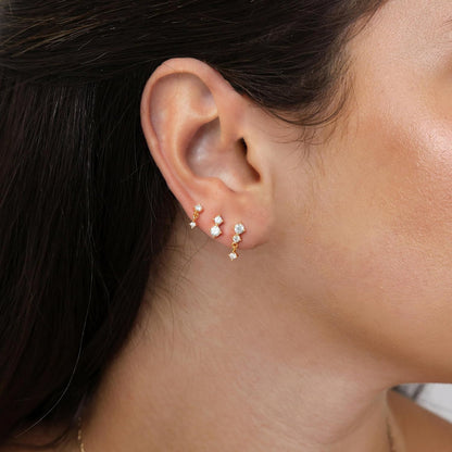 Gold-Tone Hoop Earrings