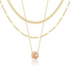 14K Gold Layered Necklace Set
