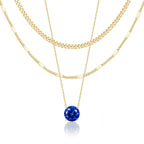 14K Gold Layered Necklace Set