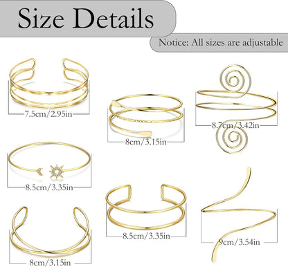 7-Piece Arm Cuff Set