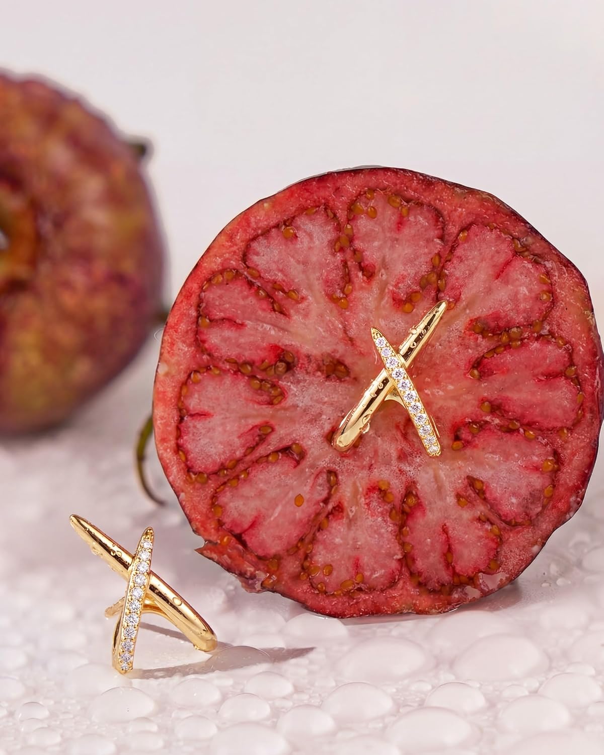 Gold-Tone Stud Earrings