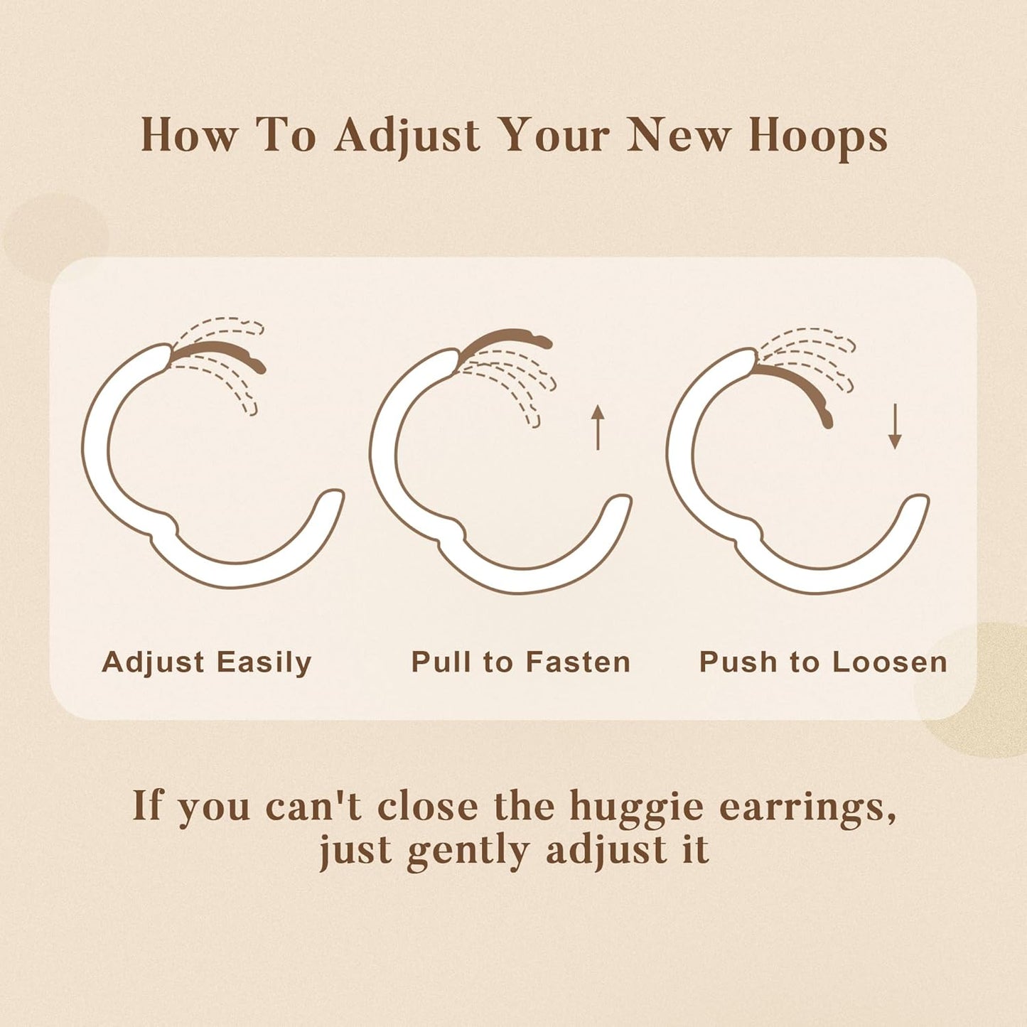 Turandoss Gold Hoop Earrings for Women, 14K Gold Plated Huggie Hoop Earrings Set Dainty CZ Earring Stacks for Multiple Piercing Jewelry